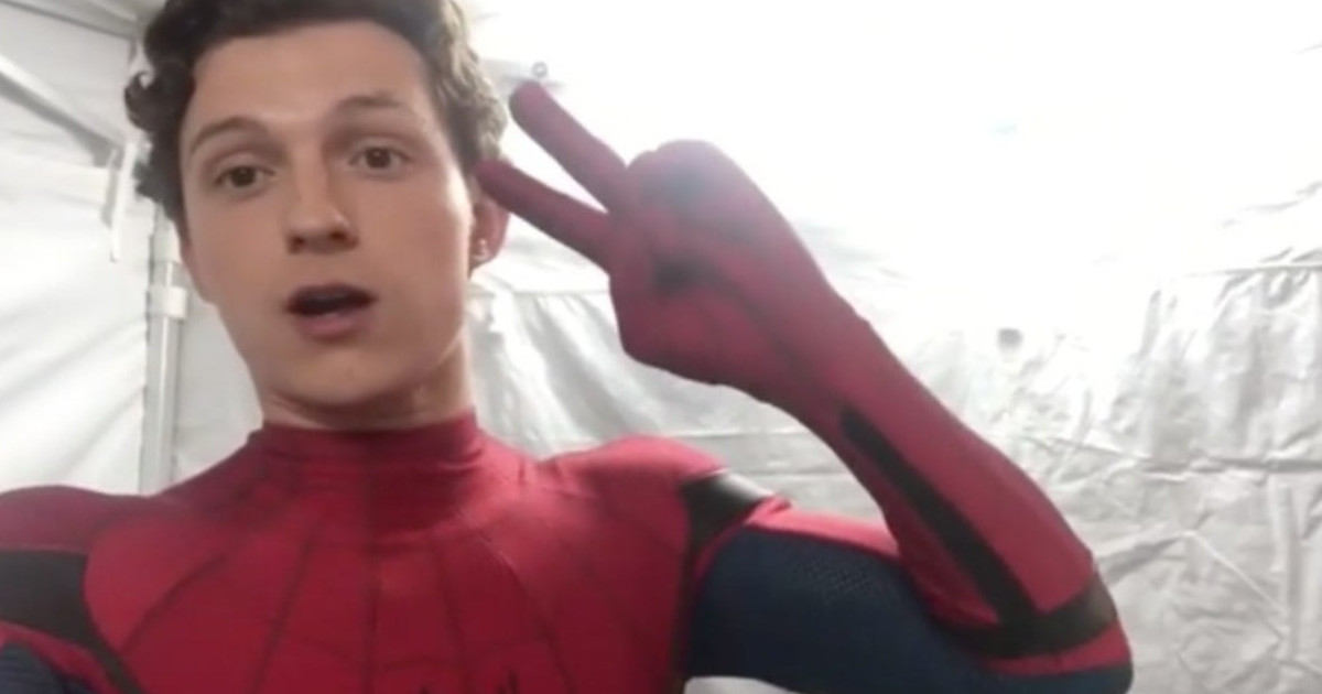 Tom Holland Reacts To Spider-Man News