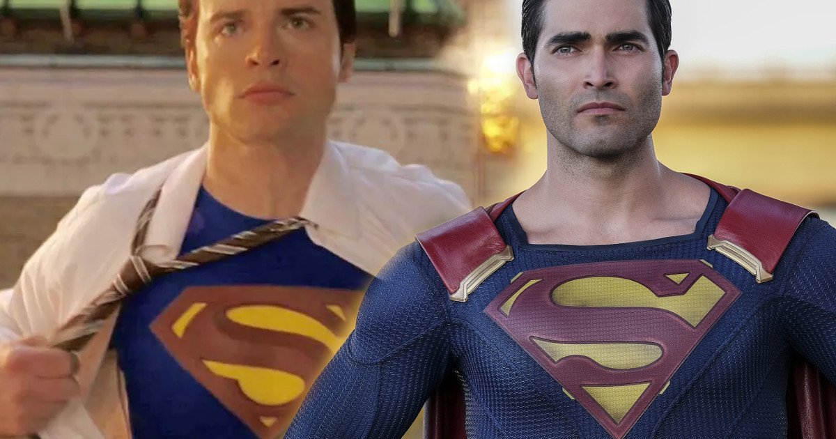 Tom Welling Meets Tyler Hoechlin In Crisis In Infinite Earths First Look