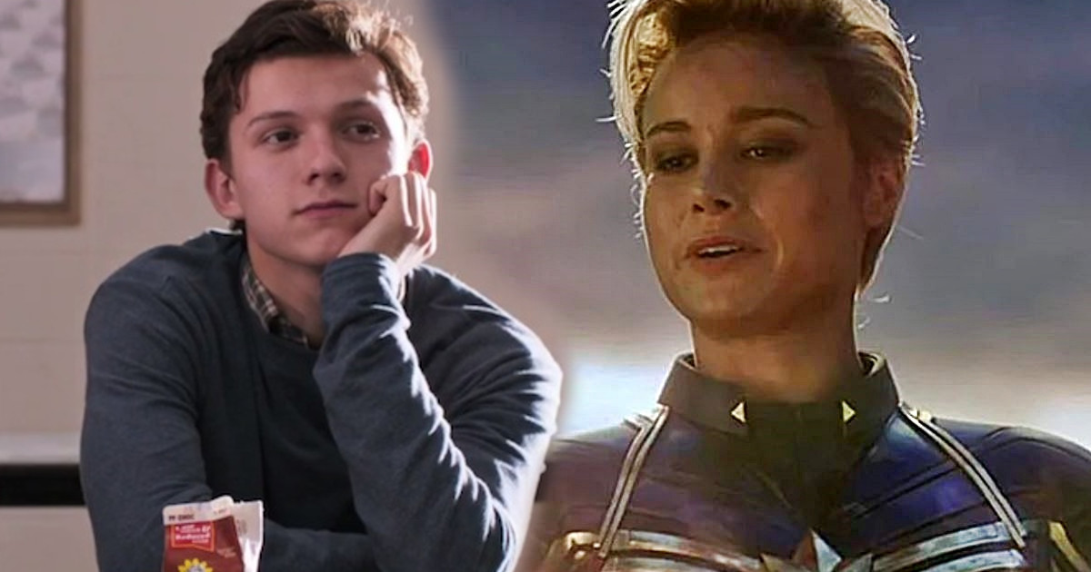 Spider-Man Captain Marvel Crush Rumored For Sequel