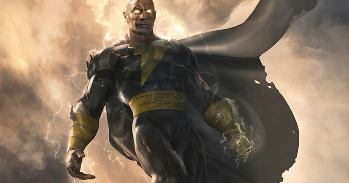 Dwayne Johnson Black Adam Release Date Announced With Jim Lee Poster