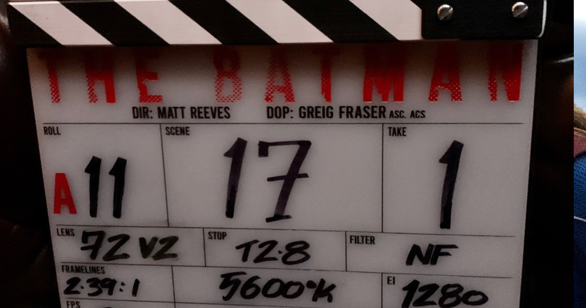 The Batman Filming As Logo Is Revealed