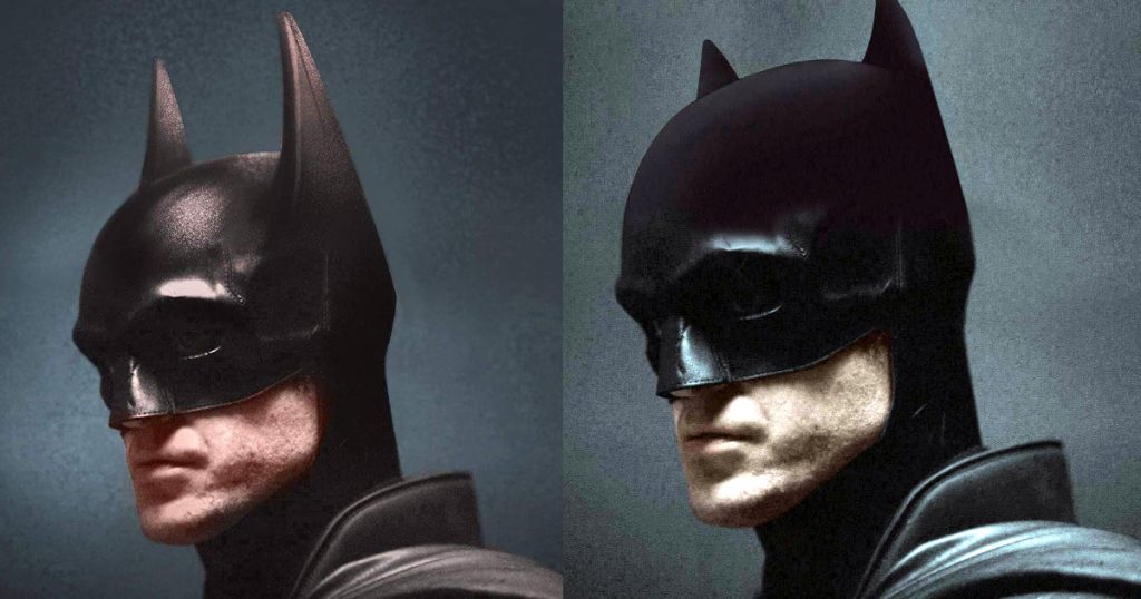 Batman Fan Art: Robert Pattinson Long, Short Ears, White Eyes | Cosmic Book  News