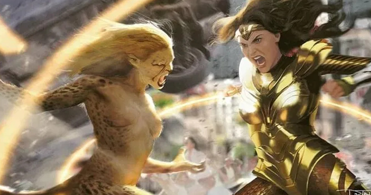 Wonder Woman vs Cheetah(?) Revealed For WW84