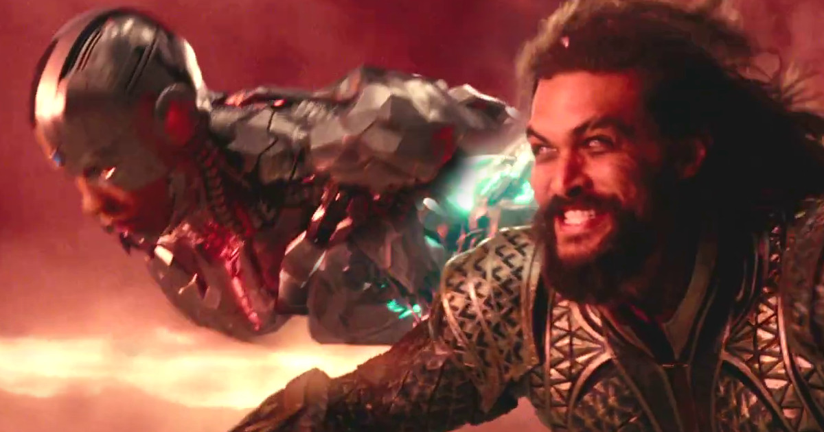Jason Momoa Stands With Ray Fisher