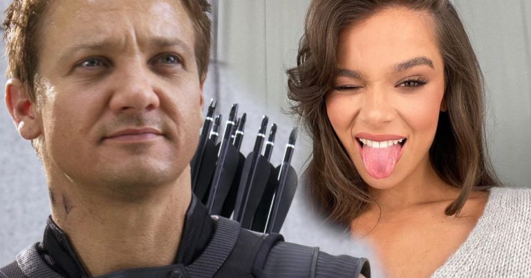 jeremy-renner-hailee-steinfeld-hawkeye-set