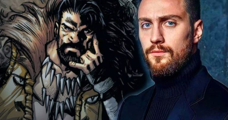 aaron-taylor-johnson-kraven-hunter-spider-man-villain