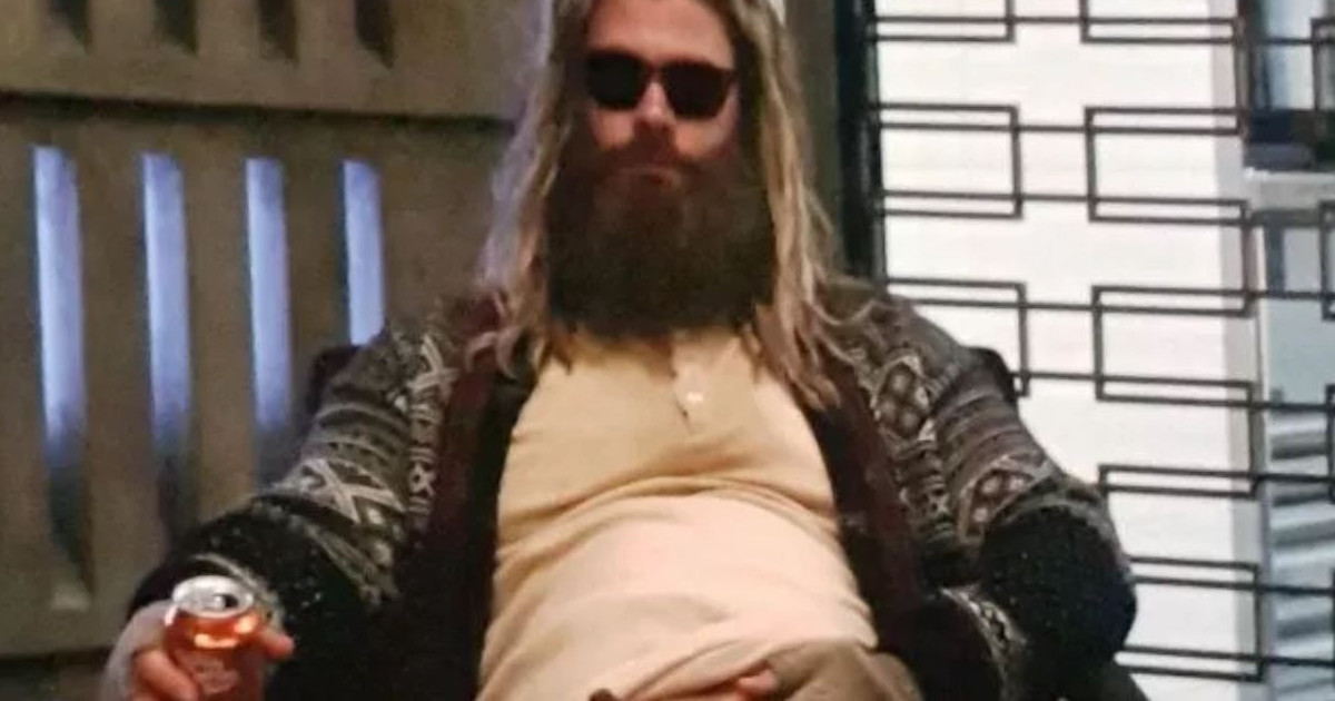 Chris Hemsworth Looks Goofy On ‘Thor’ 4 Set