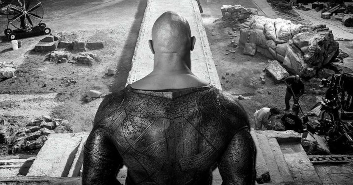 Dwayne Johnson Reveals First Look At Black Adam