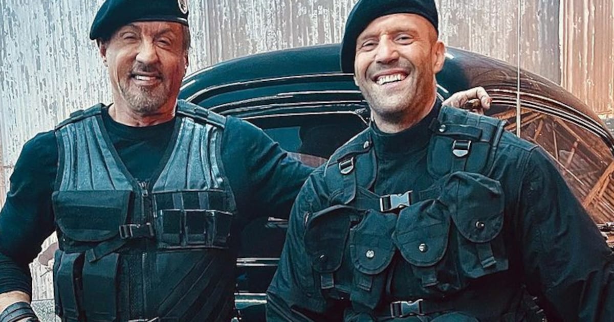 The Expendables 4: First Look At Sylvester Stallone and Jason Statham