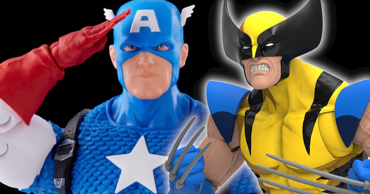 Marvel Reveals By Hasbro Include Wolverine, Captain America