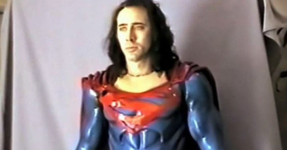 Watch: Nicolas Cage Superman Lives Test Footage