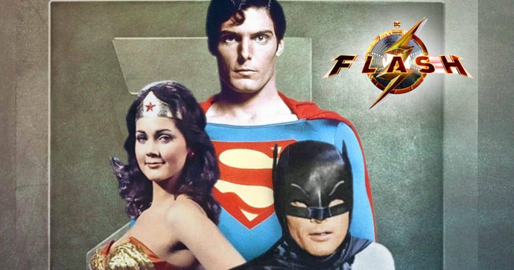 Batman Adam West Superman Christopher Reeve Lynda Carter Wonder Woman 