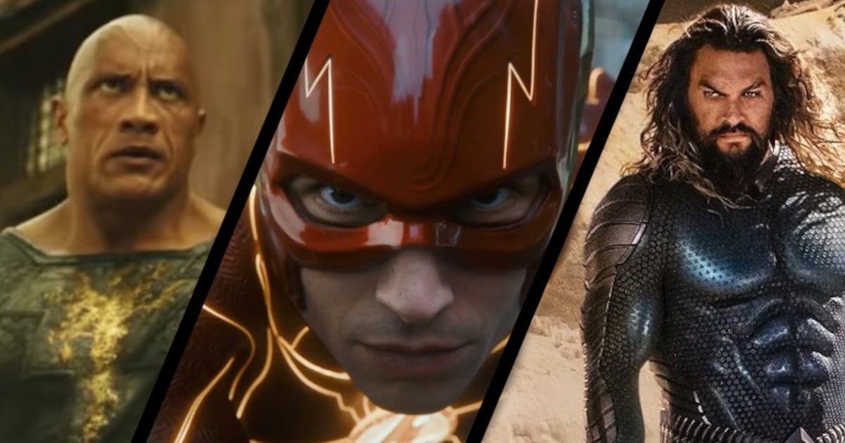 The Flash, Black Adam, Aquaman, Shazam CinemaCon Trailer Descriptions