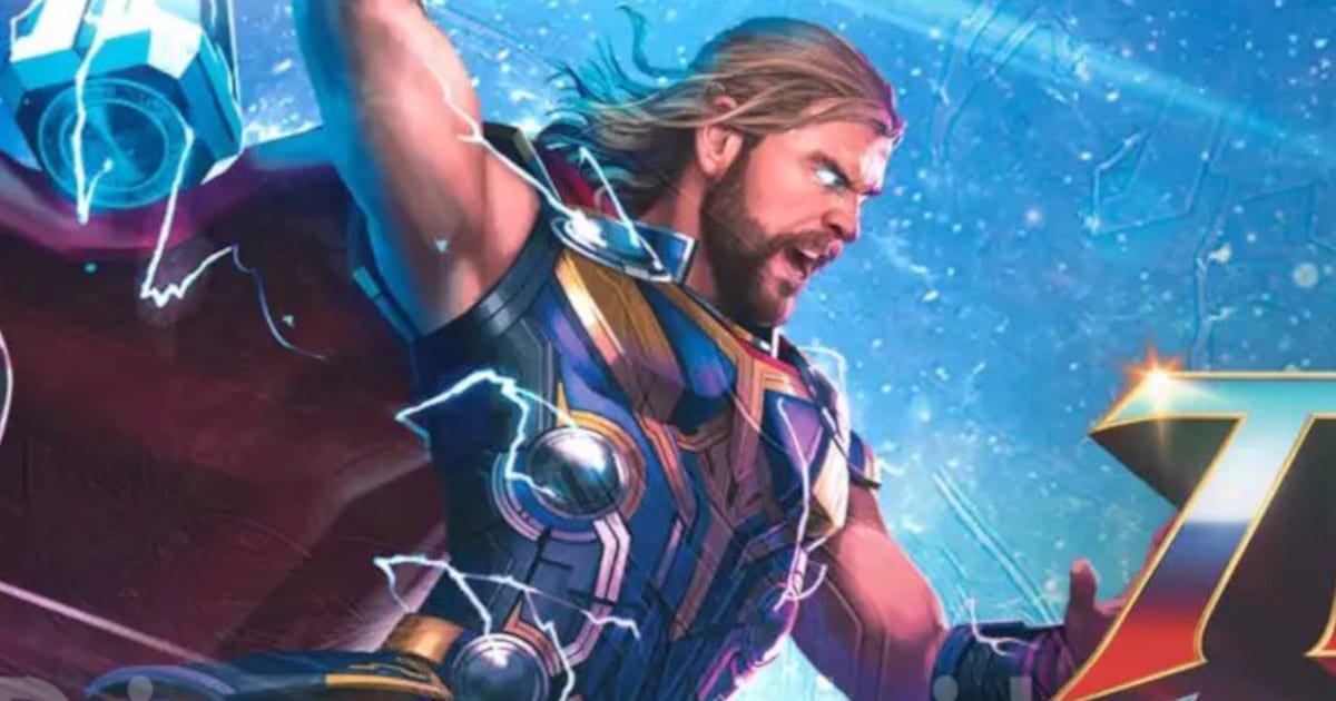 ‘Thor: Love and Thunder’ Art Shows Off Chris Hemsworth and Natalie Portman