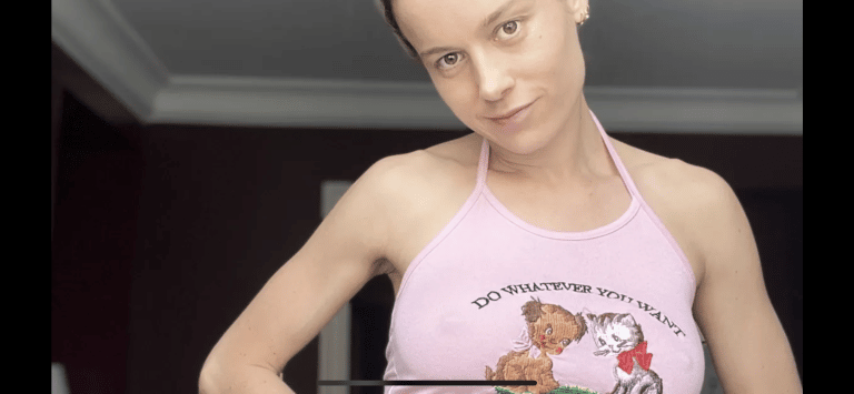 Brie Larson Shows Off 'Space Buns'