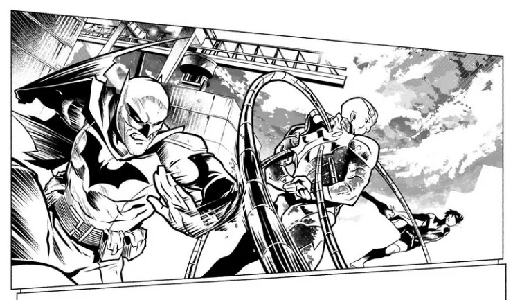 Batman vs Brainiac NFT comic book