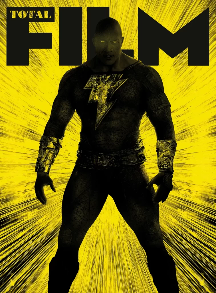 Black Adam Total Film magazine subscriber cover 
