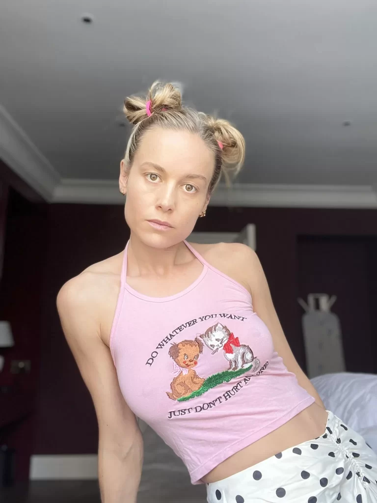 Brie Larson Space Buns