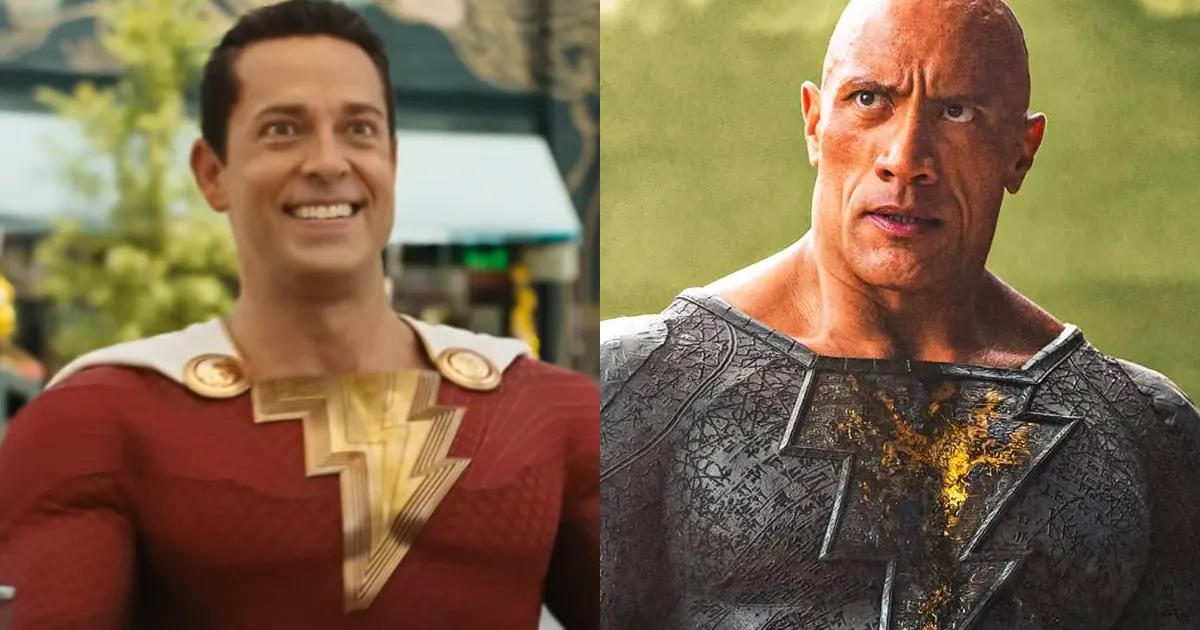 Dwayne Johnson Saves Black Adam From Goofy Shazam!