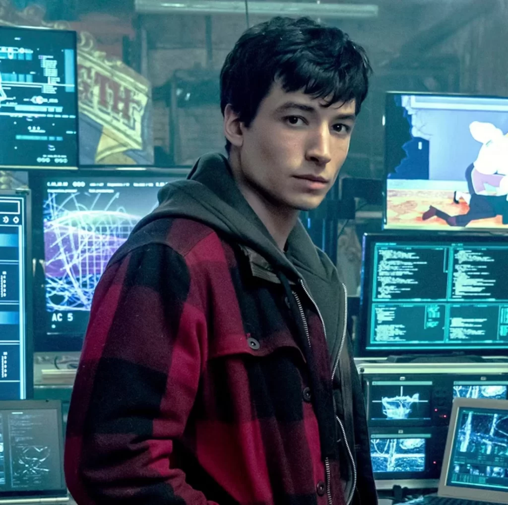 ezra miller barry allen the flash