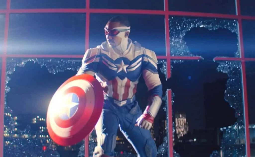 Anthony Mackie as Captain America
