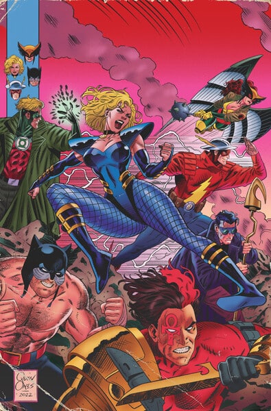 ’90s Cover Month variant cover by JOE QUINONES