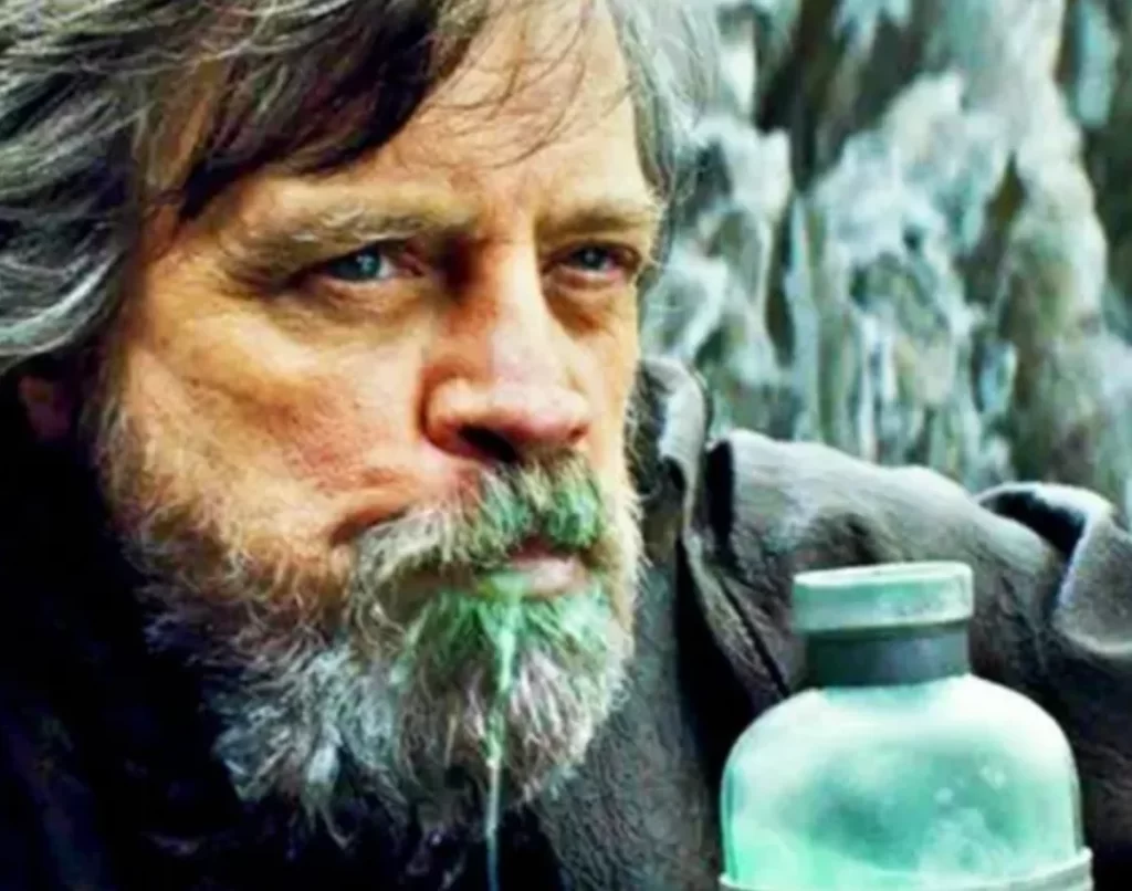 Mark Hamill in Star Wars: The Last Jedi 