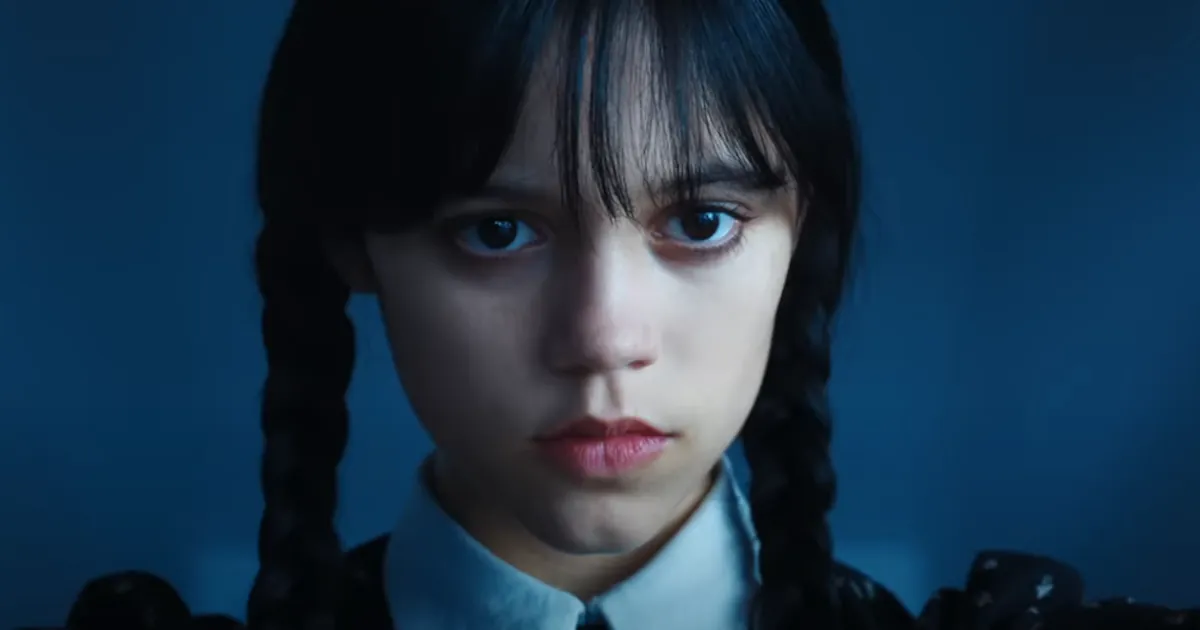 Netflix reveals first look at Jenna Ortega as Wednesday Addams