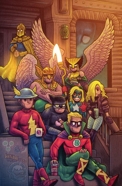 1:25 Variant Cover by Dan Hipp