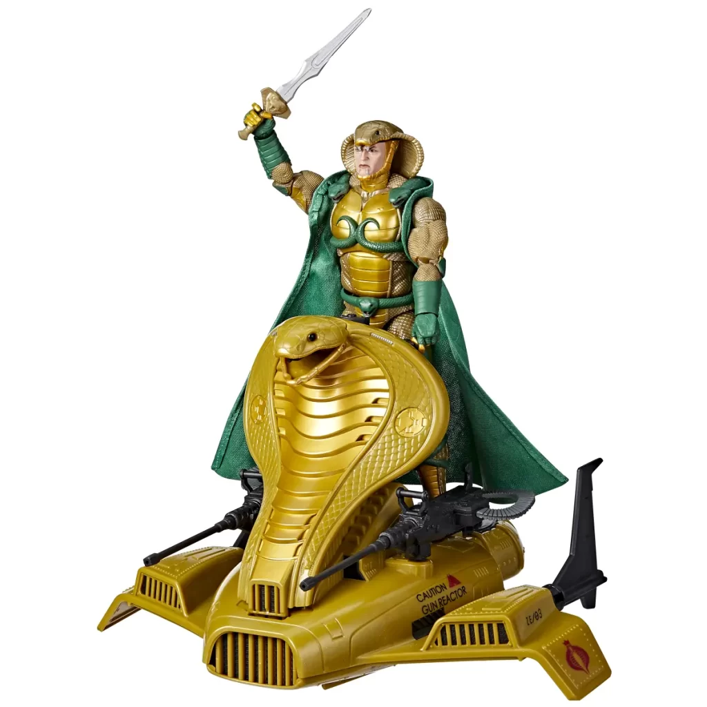 GI JOE Classified Series Serpentor and Air Chariot 1