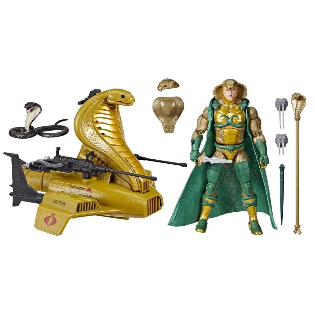 GI JOE Classified Series Serpentor and Air Chariot 2