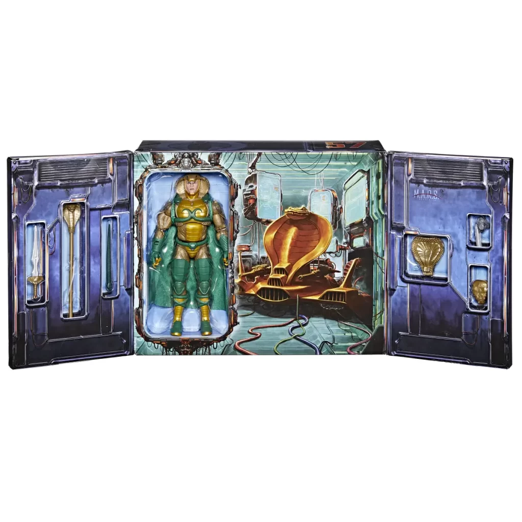 GI JOE Classified Series Serpentor and Air Chariot 3