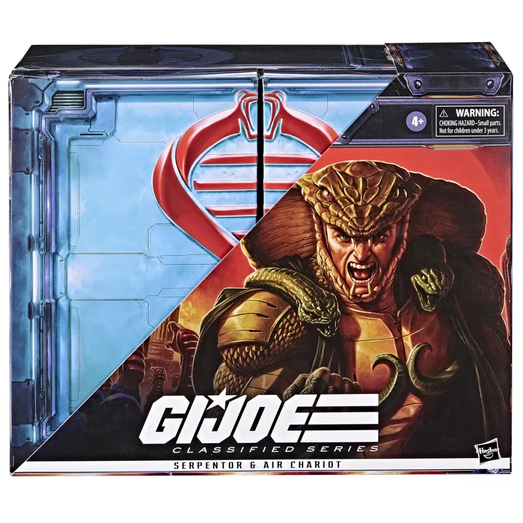 GI JOE Classified Series Serpentor and Air Chariot 4