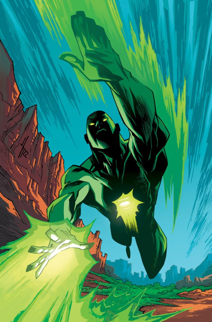 Green Lantern variant cover, Tales From Earth-6: A Celebration of Stan Lee. Art by Jason Howard