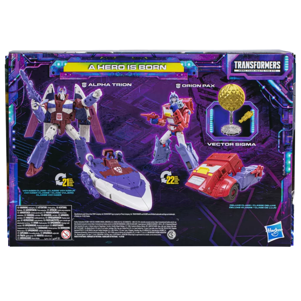 Transformers Legacy A Hero is Born Alpha Trion and Orion Pax 2 Pack 13