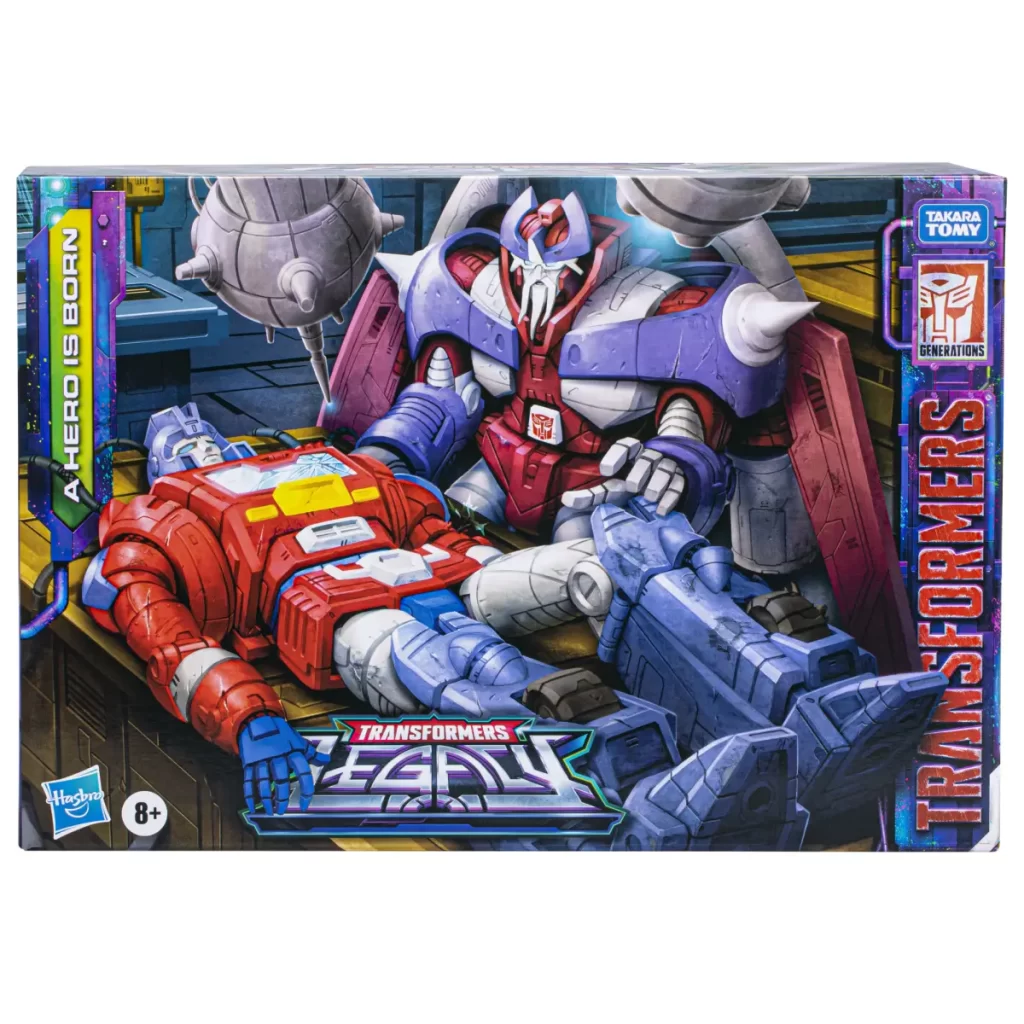 Transformers Legacy A Hero is Born Alpha Trion and Orion Pax 2 Pack 16