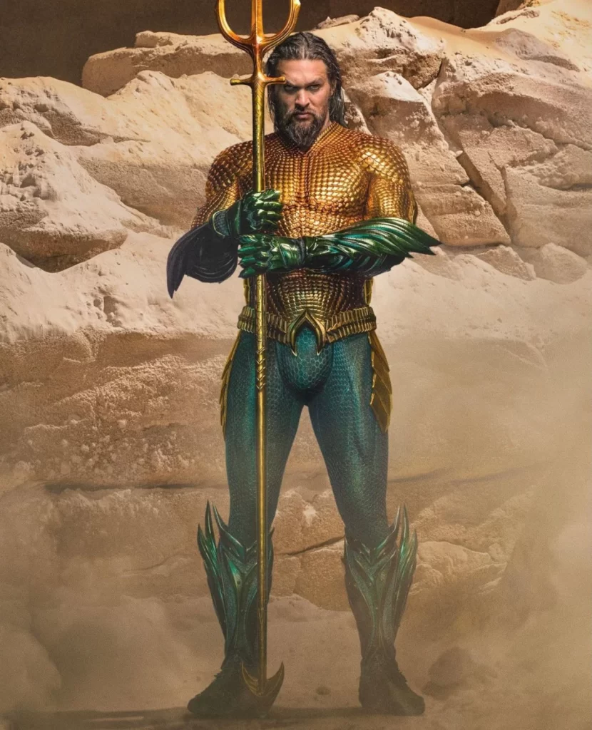 Jason Momoa in Aquaman and the Lost Kingdom