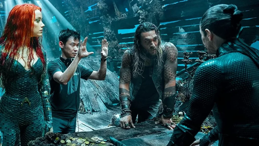 aquaman movie amber heard james wan jason momoa