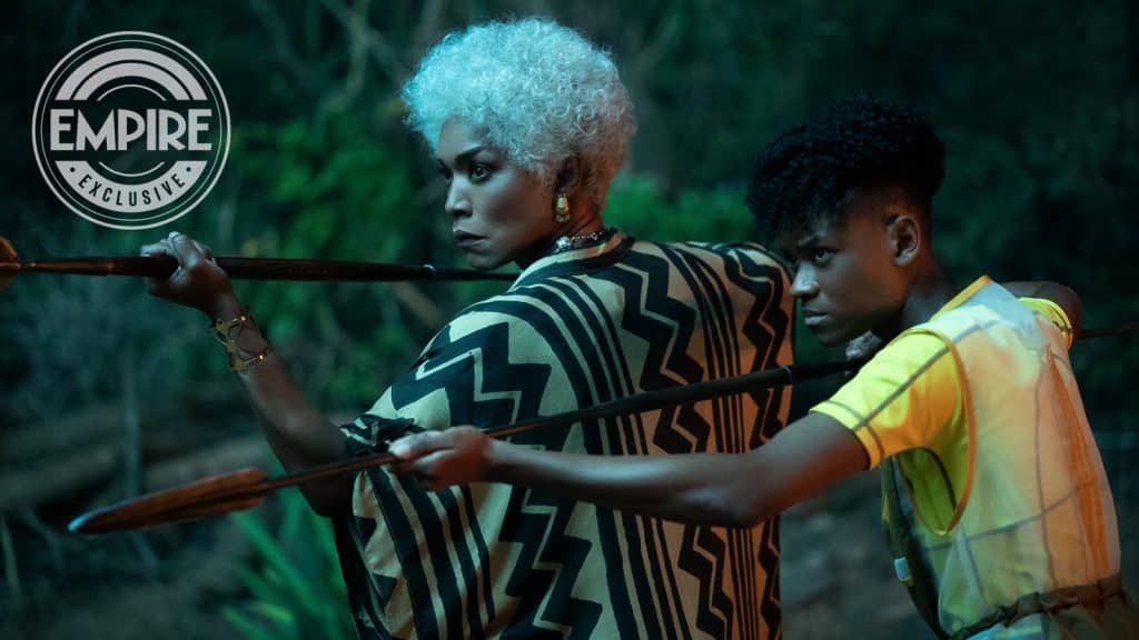 Black Panther 2: Angela Bassett as Ramonda and Letitia Wright as Shuri