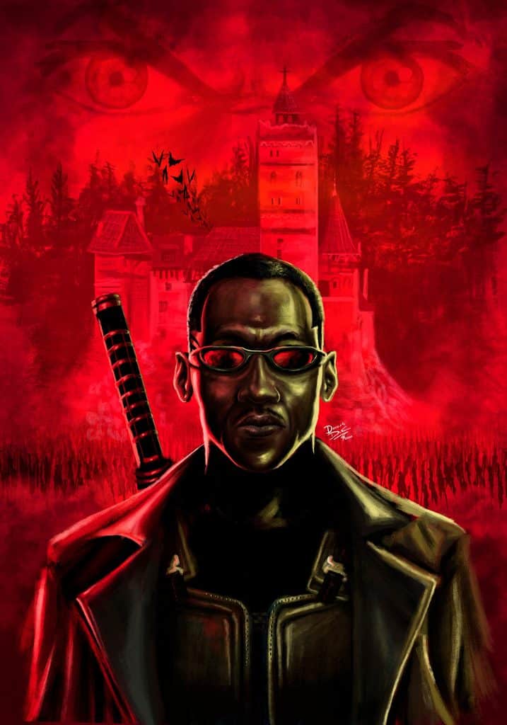 Mahershala Ali Blade fan art Mahershala Ali Blade fan art
