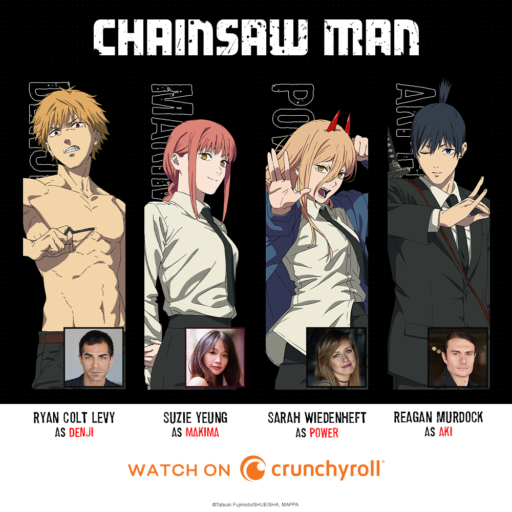 Chainsaw Man English dub cast