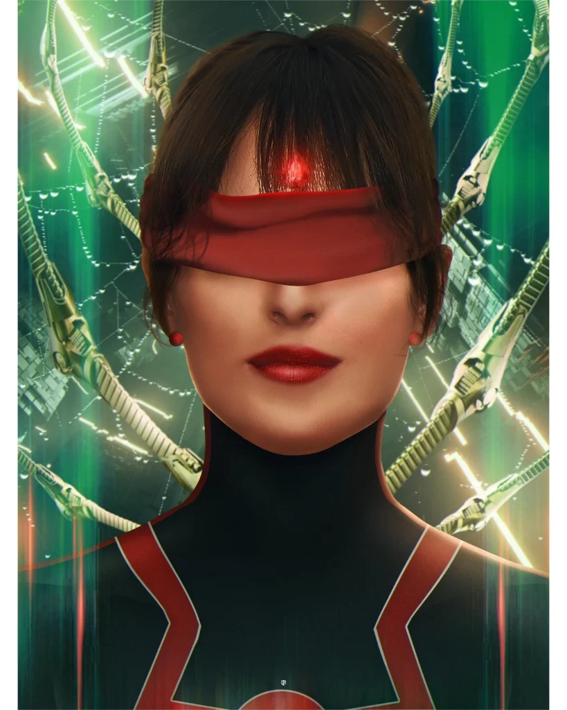 Dakota Johnson Madame Web fan art 