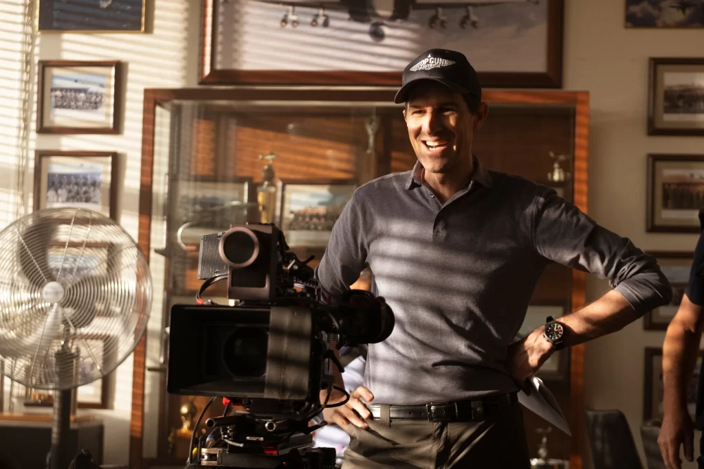 Joseph Kosinski directing Top Gun: Maverick