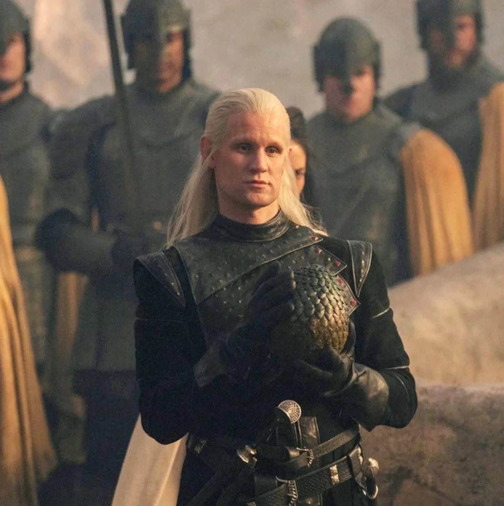 Matt Smith as Prince Daemon Targaryen in 'House of the Dragon' Episode 2