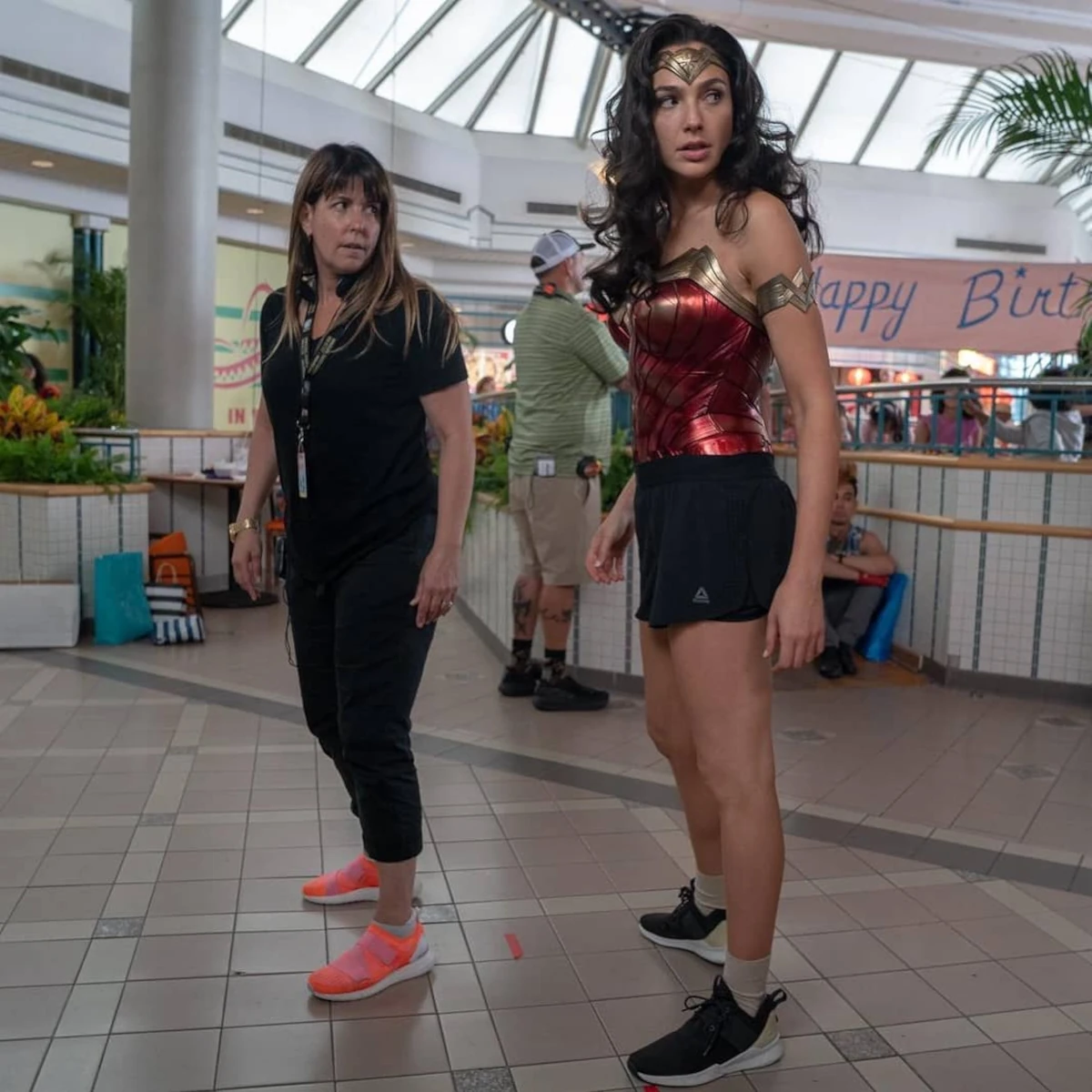 patty jenkins gal gadot wonder woman 1984