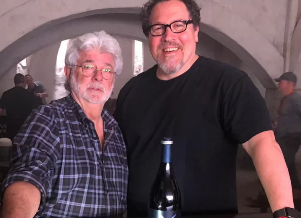 star wars george lucas jon favreau