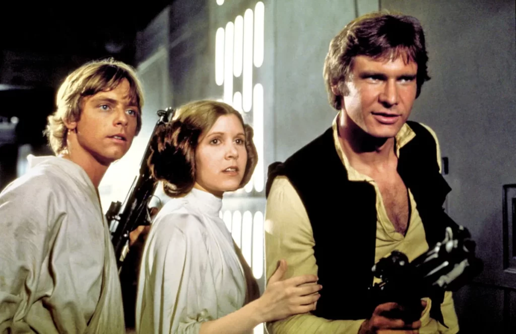 Star Wars: Mark Hamill, Carrie Fisher, Harrison Ford
