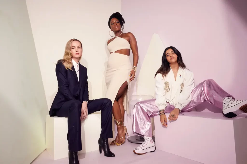 Brie Larson Teyonah Parris The Marvels