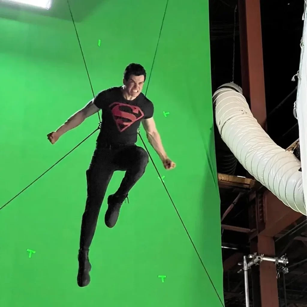 Joshua Orpin as Superboy in 'Titans' Season 4 BTS look
