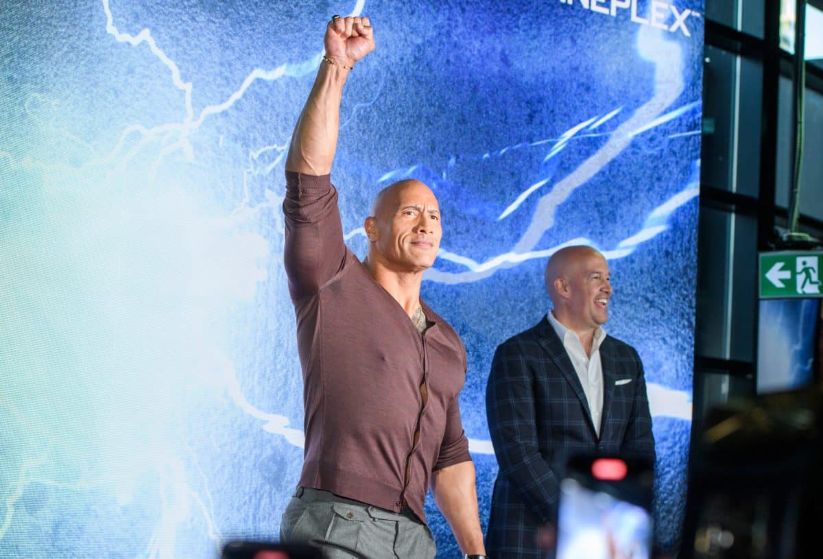 Dwayne Johnson Black Adam and Hiram Garcia